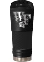 Wake Forest Demon Deacons Stealth 24oz Powder Coated Stainless Steel Tumbler - Black