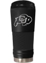Colorado Buffaloes Stealth 24oz Powder Coated Stainless Steel Tumbler - Black