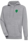 Main image for Antigua Seattle Sounders FC Mens Grey Victory Long Sleeve Hoodie