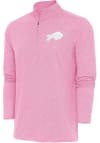 Main image for Antigua Buffalo Bills Mens Pink Hunk Long Sleeve Qtr Zip Pullover