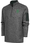 Main image for Antigua Dartmouth Big Green Mens Grey Fortune Big and Tall Qtr Zip