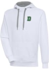 Main image for Antigua Dartmouth Big Green Mens White Victory Long Sleeve Hoodie