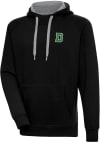 Main image for Antigua Dartmouth Big Green Mens Black Victory Long Sleeve Hoodie