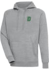 Main image for Antigua Dartmouth Big Green Mens Grey Victory Long Sleeve Hoodie