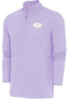 Main image for Antigua San Francisco 49ers Mens Purple Hunk Long Sleeve Qtr Zip Pullover