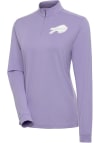 Main image for Antigua Buffalo Womens Purple Finish 1/4 Zip Pullover