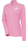 Main image for Antigua Detroit Womens Red Mentor 1/4 Zip Pullover