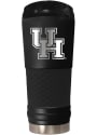 Houston Cougars Stealth 24oz Powder Coated Stainless Steel Tumbler - Black