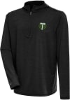 Main image for Antigua Portland Timbers Mens Black Tidy Long Sleeve 1/4 Zip Pullover