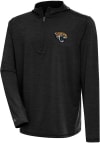 Main image for Antigua Jacksonville Jaguars Mens Black Tidy Long Sleeve 1/4 Zip Pullover