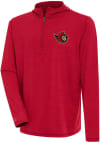 Main image for Antigua Ottawa Senators Mens Red Tidy Long Sleeve 1/4 Zip Pullover