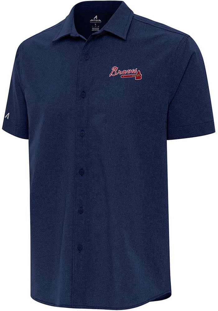 Braves button fashion down shirt