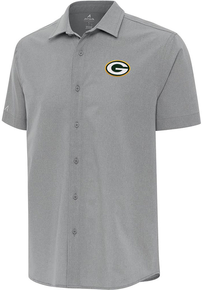 Green bay packers men's dress shirt best sale