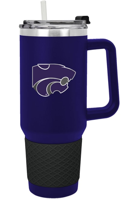 Purple K-State Wildcats 40oz Stainless Steel Tumbler