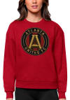 Main image for Antigua Atlanta United FC Womens Red Victory Crew Sweatshirt