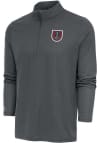 Main image for Antigua Atlanta Dream Mens Charcoal Epic Long Sleeve 1/4 Zip Pullover