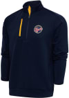 Main image for Antigua Indiana Fever Mens Navy Blue Generation Long Sleeve 1/4 Zip Pullover