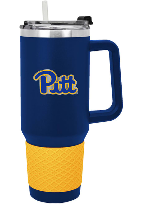 Blue Pitt Panthers 40oz Stainless Steel Tumbler