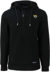 Main image for Cutter and Buck Jacksonville Jaguars Mens Black Roam Long Sleeve Hoodie