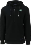 Main image for Cutter and Buck New York Jets Mens Black Roam Long Sleeve Hoodie