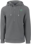 Main image for Cutter and Buck New York Jets Mens Grey Roam Long Sleeve Hoodie