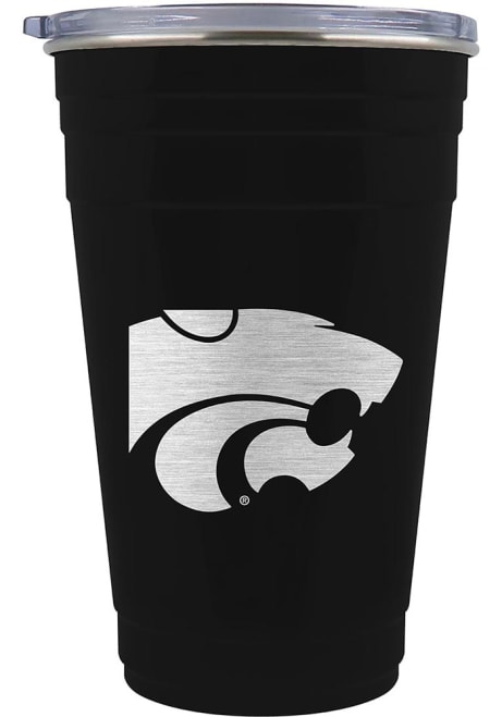 Purple K-State Wildcats 22oz Tailgater Stainless Steel Tumbler
