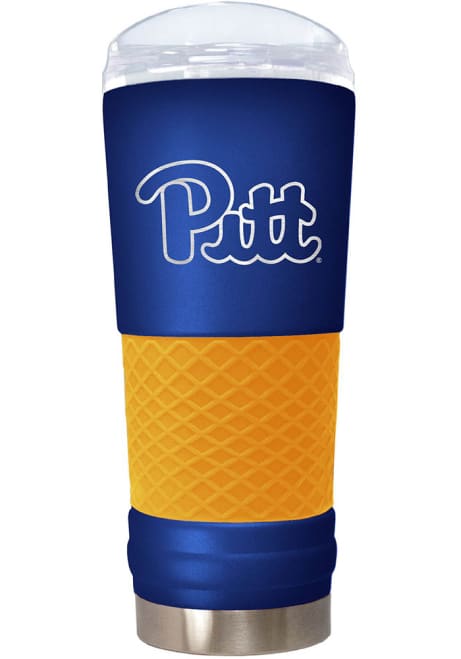 Blue Pitt Panthers 24oz Draft Stainless Steel Tumbler