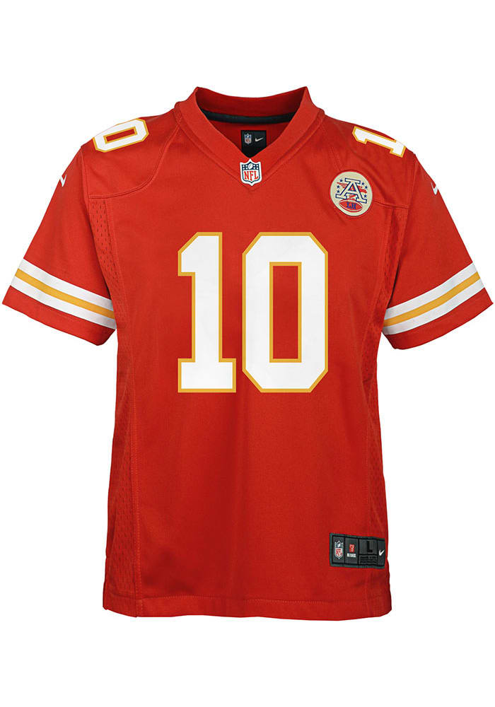 Youth Nike Tyreek Hill Red Kansas City Chiefs Game Jersey