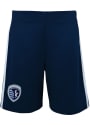 Sporting Kansas City Toddler Fan Shorts - Navy Blue