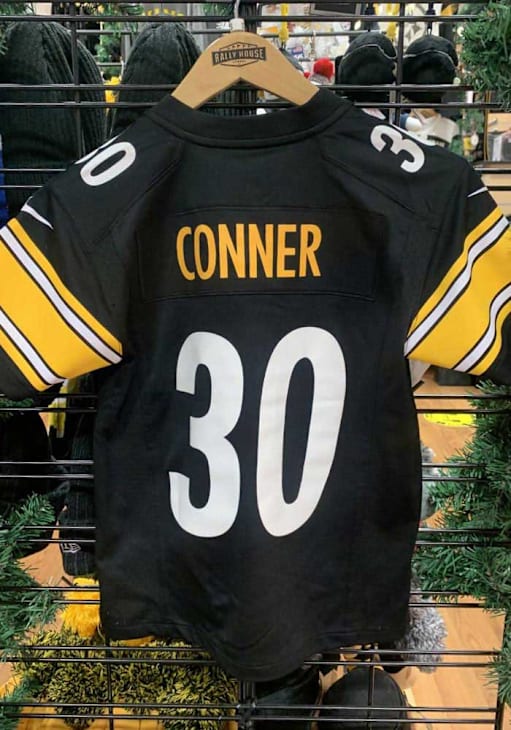 Pittsburgh Steelers James Conner Youth Home BLACK Nike Football