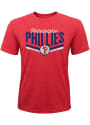 Philadelphia Phillies Youth Short Stop Fashion T-Shirt - Red