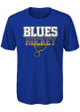 St Louis Blues Youth Elite T-Shirt - Blue