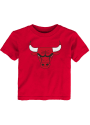 Chicago Bulls Infant Primary Logo T-Shirt - Red