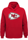 Main image for Kansas City Chiefs Youth Red Primary Logo Long Sleeve Hoodie