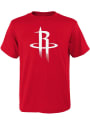 Houston Rockets Youth Primary Logo T-Shirt - Red