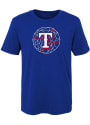 Texas Rangers Youth Digi Ball T-Shirt - Blue