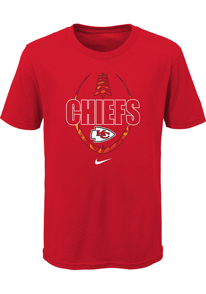 Nike NFL Kansas City ChiefsTシャツ XL 新品未使用 Nike Kansas City Chiefs Youth Red Football Icon Short Sleeve
