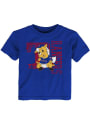 Captain Texas Rangers Toddler Outer Stuff Baby Mascot T-Shirt - Blue