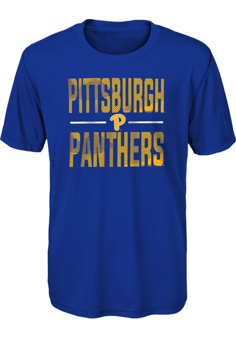 Youth Blue Pitt Panthers Ground Control Short Sleeve T-Shirt