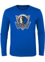 Dallas Mavericks Youth Primary Logo T-Shirt - Blue