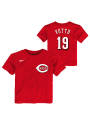 Joey Votto Cincinnati Reds Toddler Nike Name and Number T-Shirt - Red