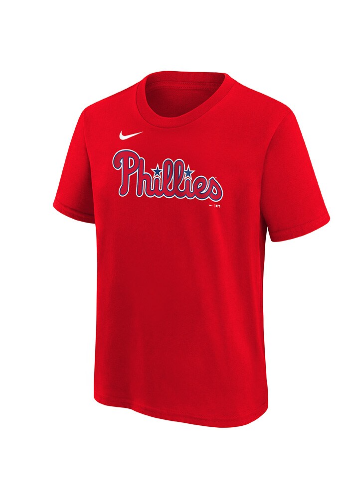 red phillies shirt