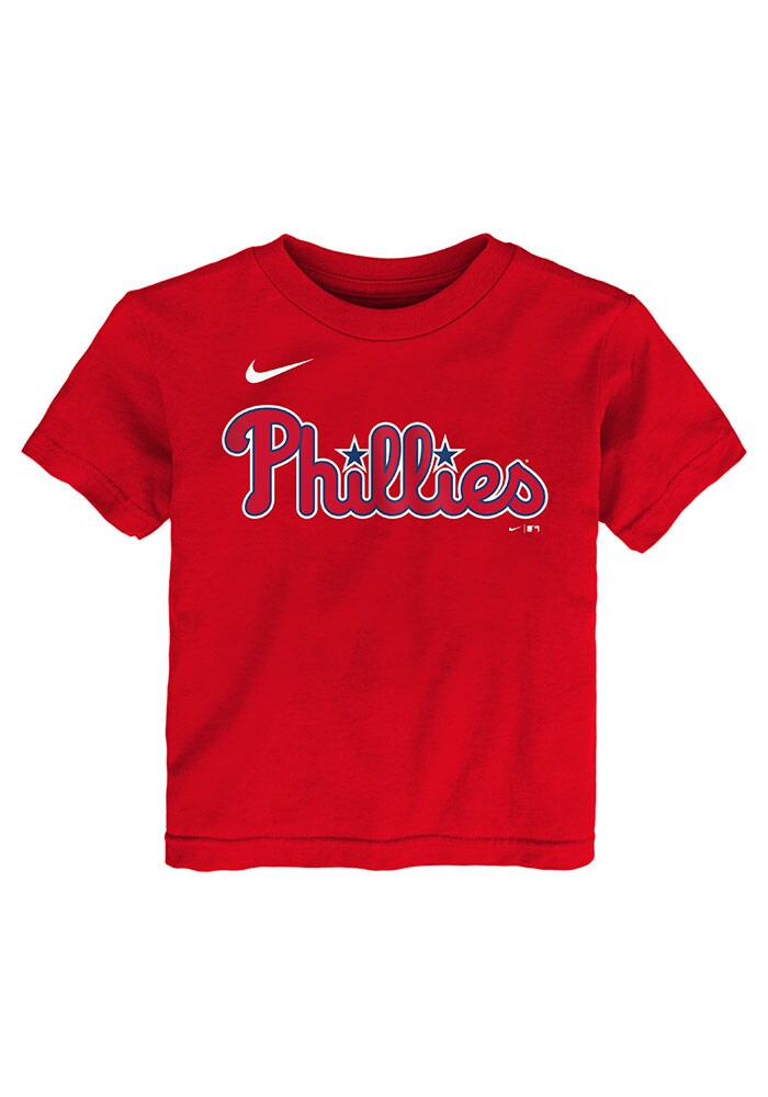 Bryce Harper Philadelphia Phillies Infant Name and Number Short Sleeve  T-Shirt Red