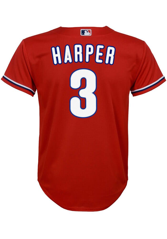 Bryce harper youth store jersey red