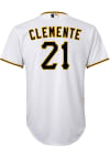 Main image for Roberto Clemente  Pittsburgh Pirates Boys White Home Baseball Jersey