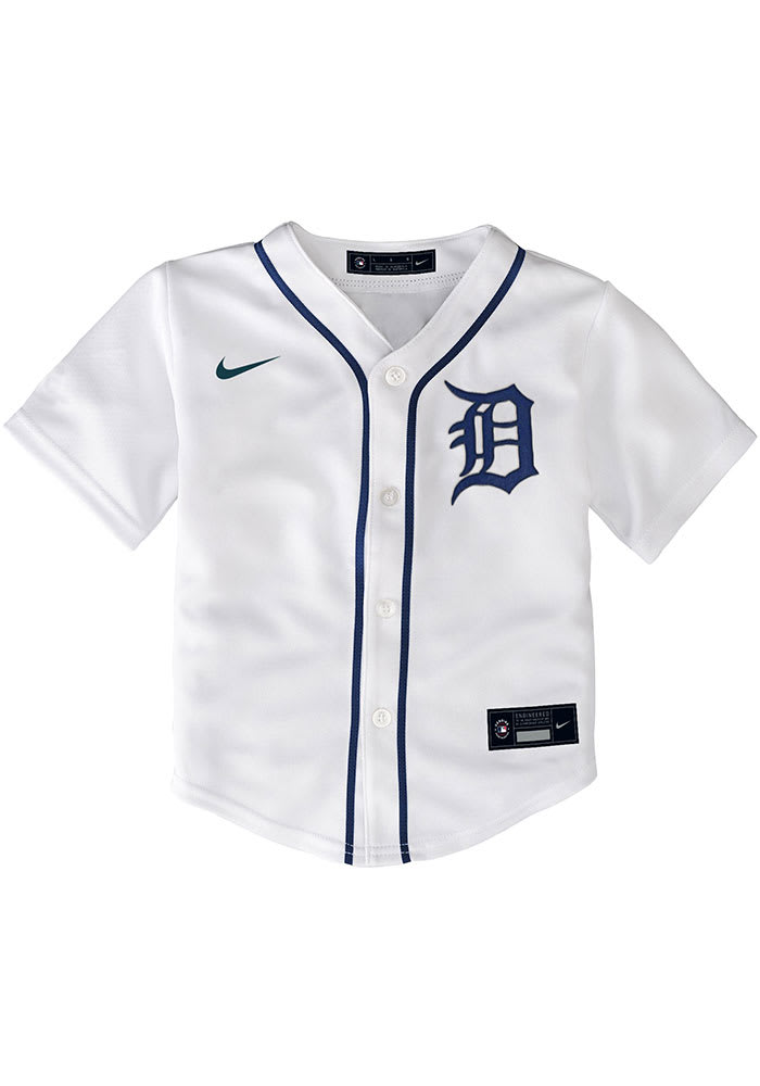 Detroit Tigers Nike Toddler White Home Baseball Jersey - 133403608