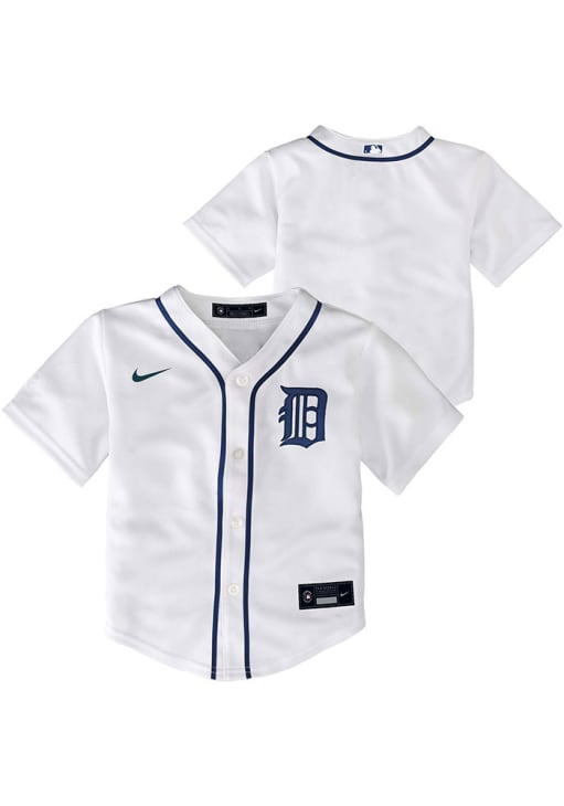 Nike Detroit Tigers Baby White Home Jersey Baseball Jersey
