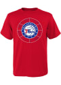 Philadelphia 76ers Youth Quartz T-Shirt - Red