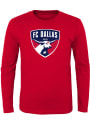 FC Dallas Youth Primary Logo T-Shirt - Red
