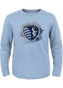 Sporting Kansas City Boys Splashin T-Shirt - Light Blue